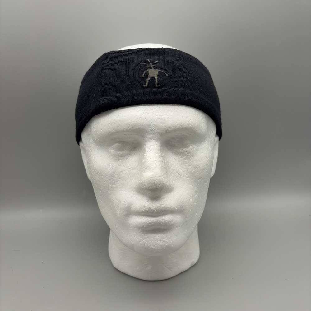 Smartwool Headband Mens One Size Black Merino Wool Winter Outdoor Gorpcore